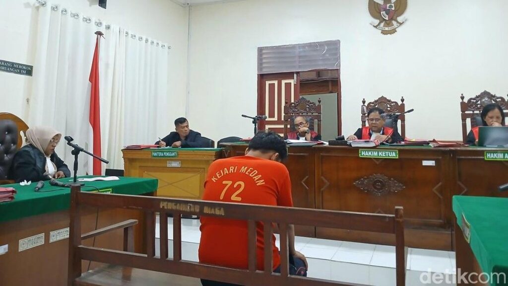 Sopir Pembakar Rumah Hakim PN Medan Divonis 6 Tahun Penjara