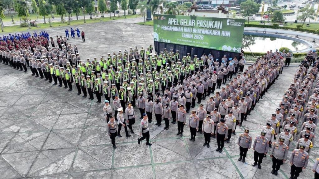 Polda Riau Siapkan Pengamanan Riau Bhayangkara Run 2026