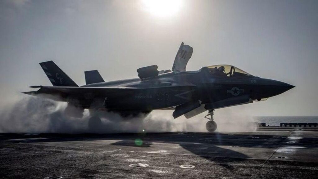 IRGC Klaim Hancurkan Tiga Jet Tempur F-35 AS di Pangkalan Yordania