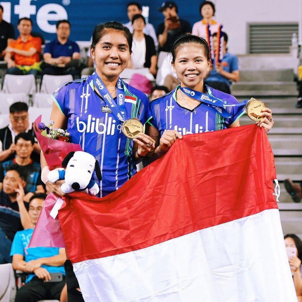 Kalahkan Ego, Greysia Polii dan Nitya Maheswari Raih Emas Asian Games