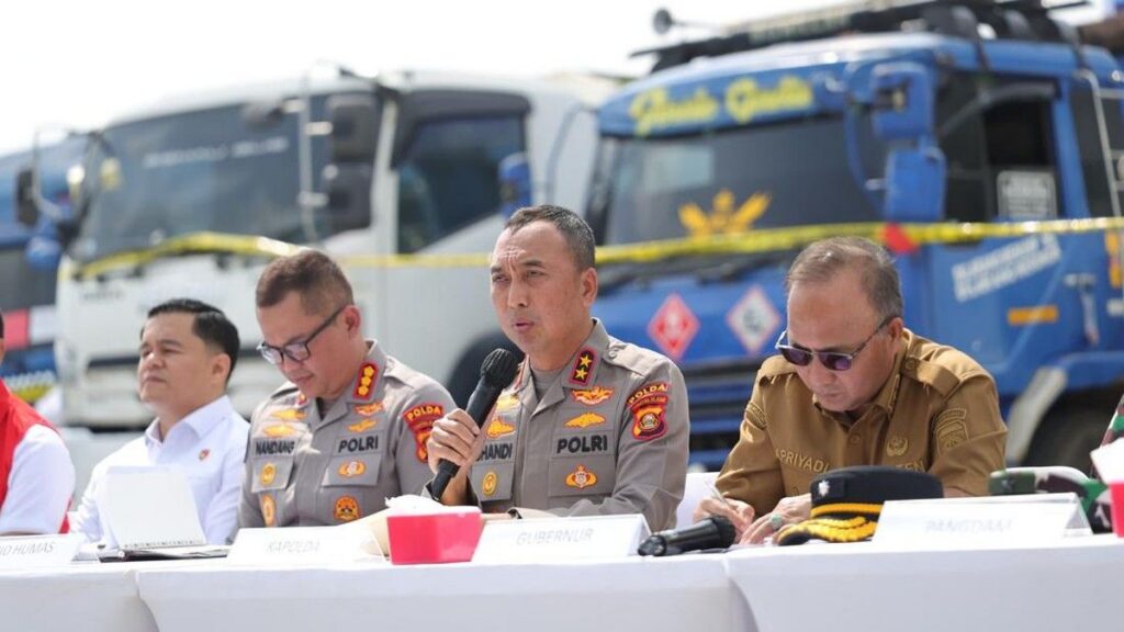 Polda Sumsel Ungkap 96 Kasus BBM Ilegal dan Amankan 1,2 Juta Liter Minyak
