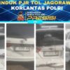 Empat Kendaraan Terlibat Kecelakaan Beruntun di Tol Jagorawi