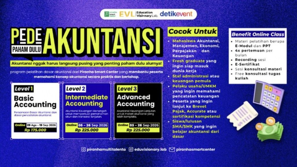 PSC dan EVL Gelar Program Belajar Akuntansi Online Bertahap