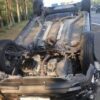 Kurang Konsentrasi, Toyota Raize Terguling Usai Tabrak BYD di Tol Jagorawi