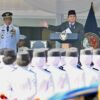 Prabowo Subianto Melantik Pamong Praja Muda IPDN di Sumedang