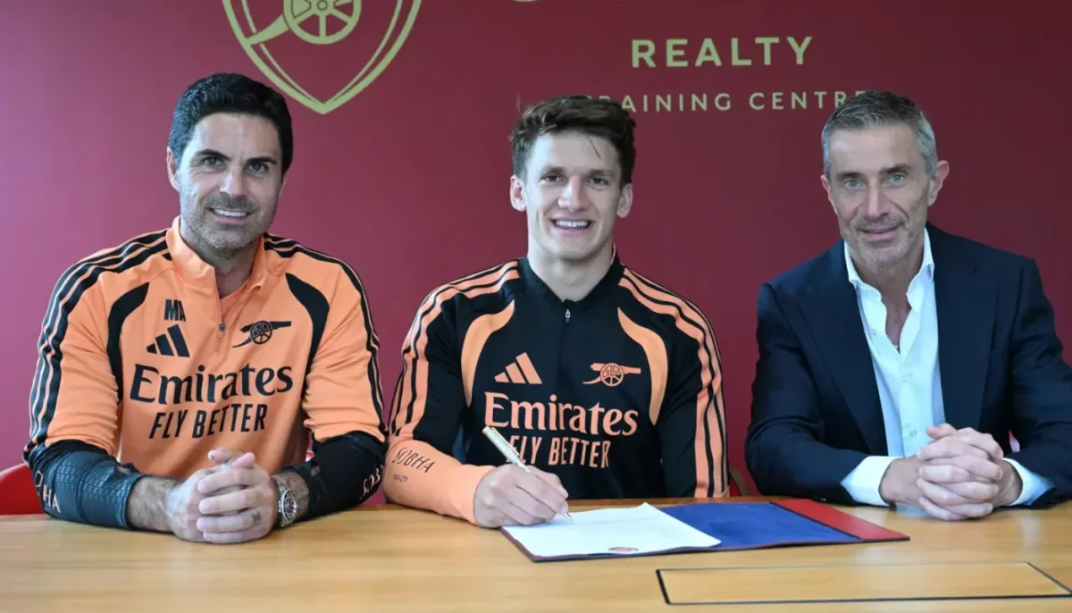 Arsenal Resmi Merekrut Christos Tzolis dari Club Brugge