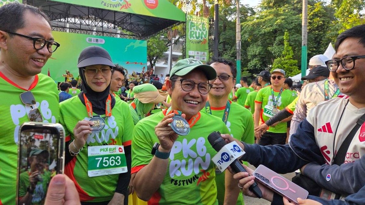 Muhaimin Iskandar Buka Lomba Lari PKB Run 2026 di GBK Jakarta