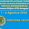 Kemendikdasmen Buka Pelatihan Non-Gelar Guru Gandeng Hiroshima University