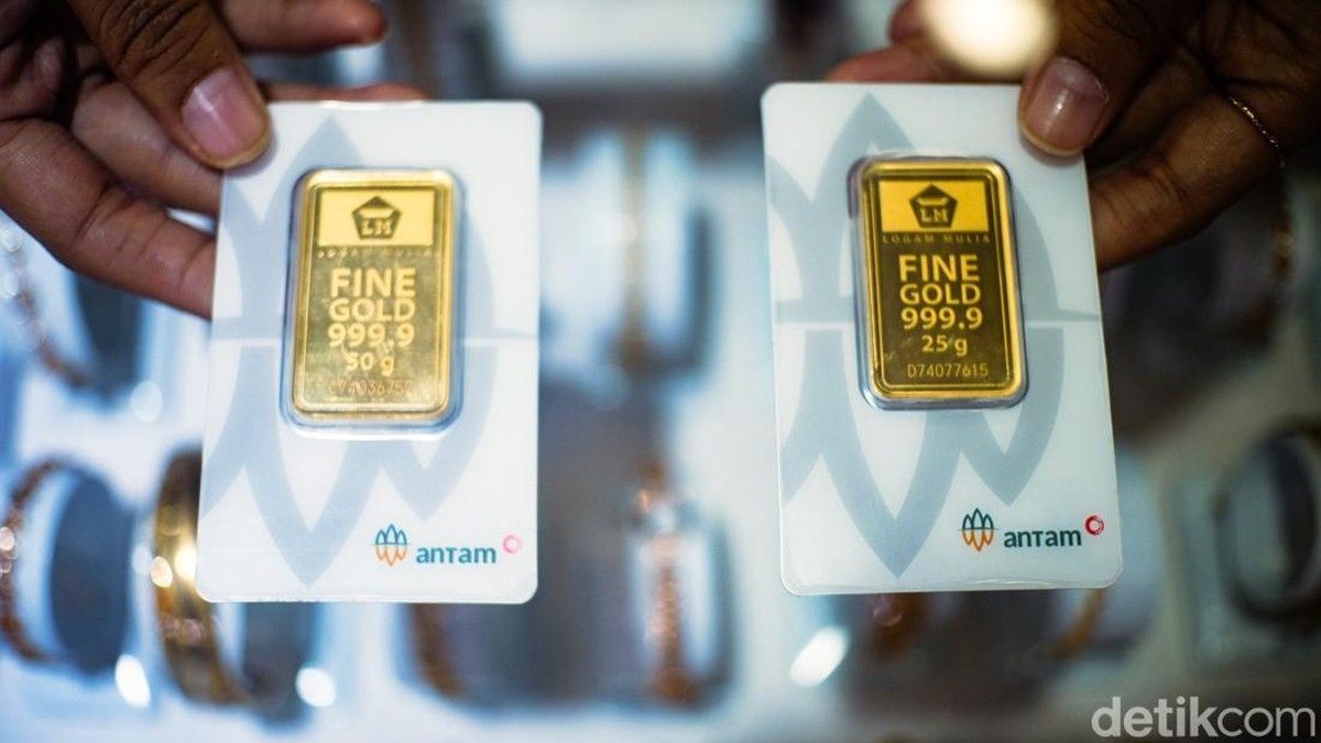 Harga Emas Antam Naik Rp7.000 per Gram pada 25 Juli 2026