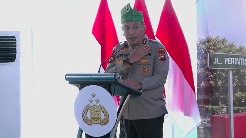 Polda Riau Tuntaskan Pembangunan 110 Jembatan Merah Putih Presisi