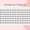 8 Tantangan Visual Menemukan Huruf Tersembunyi untuk Uji Ketelitian