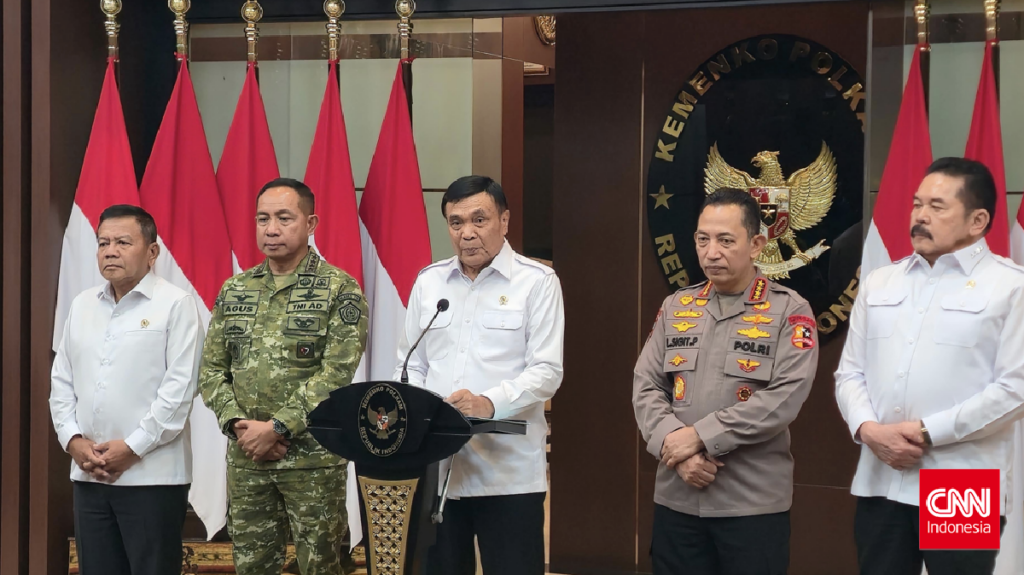 Menko Polkam Djamari Chaniago Pastikan Situasi Nasional Terkendali