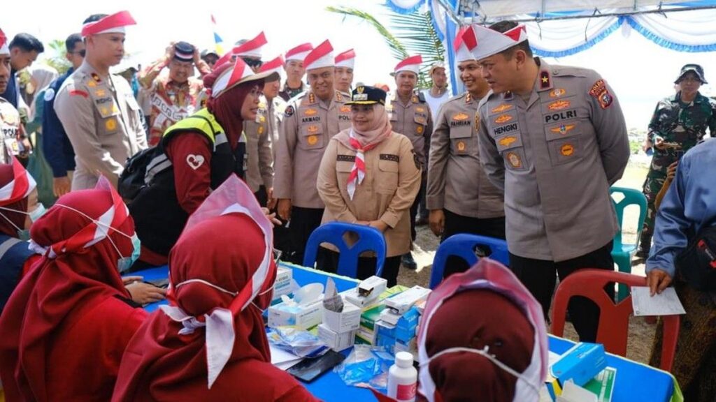 Polda Riau Gelar Ekspedisi Merah Putih Presisi di Pulau Rupat