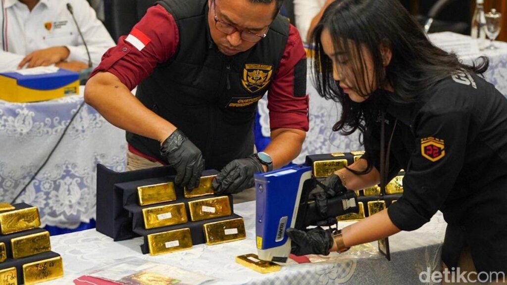 Bea Cukai Gagalkan Penyelundupan 248 Kg Emas Senilai Rp846 Miliar