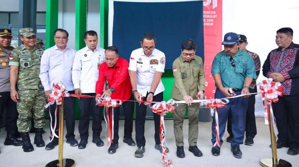 BNPP Reaktivasi Pos Lintas Batas Temajuk Sambas
