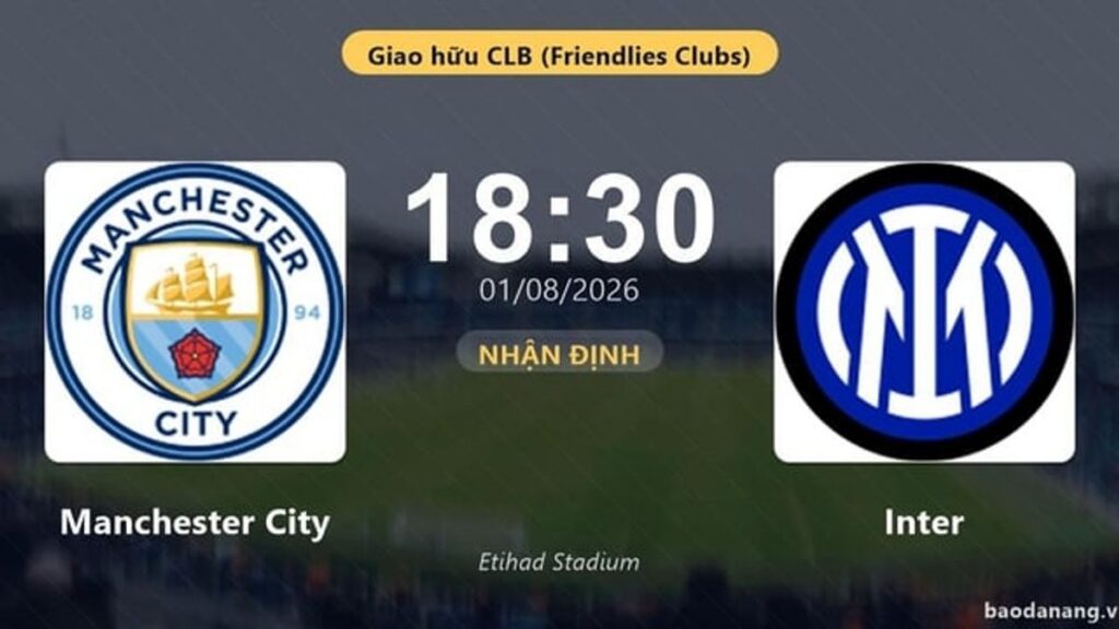 Manchester City Siap Hadapi Inter pada Laga Pramusim