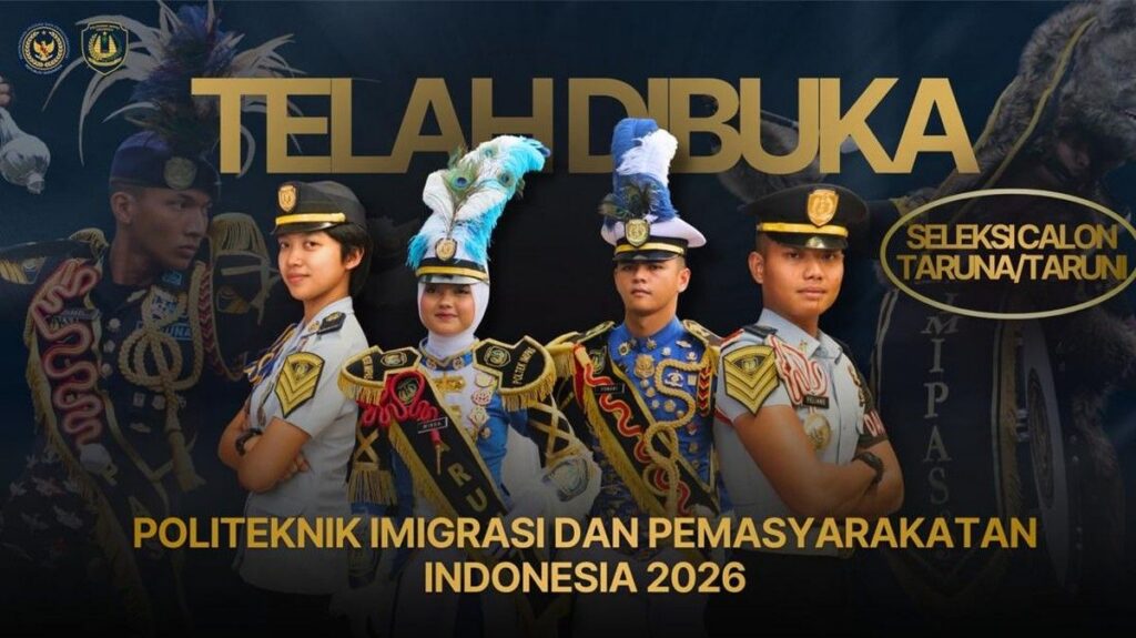 Kemenimipas Buka Seleksi Taruna Poltekimipas 2026 dan Formasi PNS