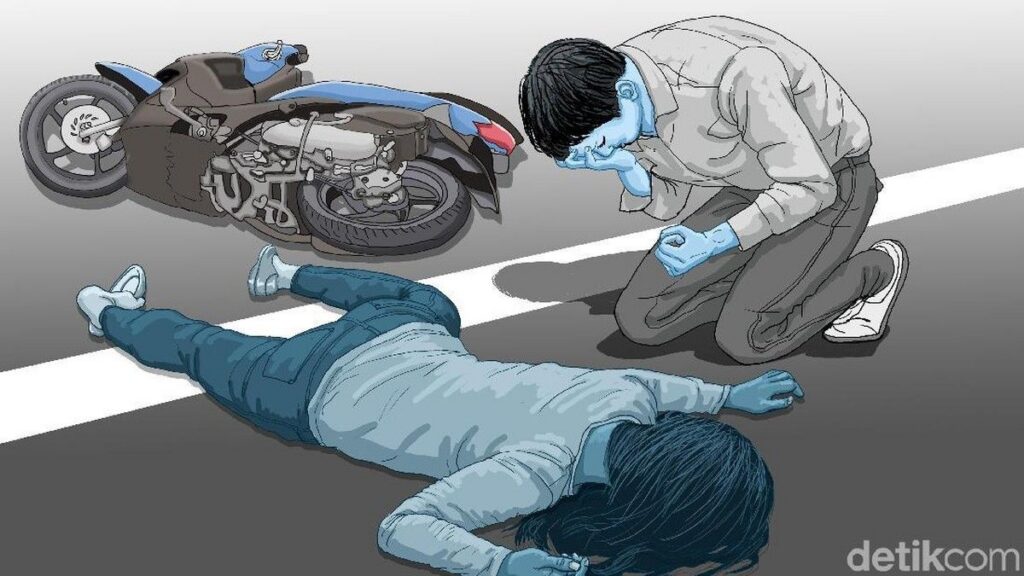 Motor Tabrak Truk Mogok di Musi Rawas Pelajar Meninggal Dunia