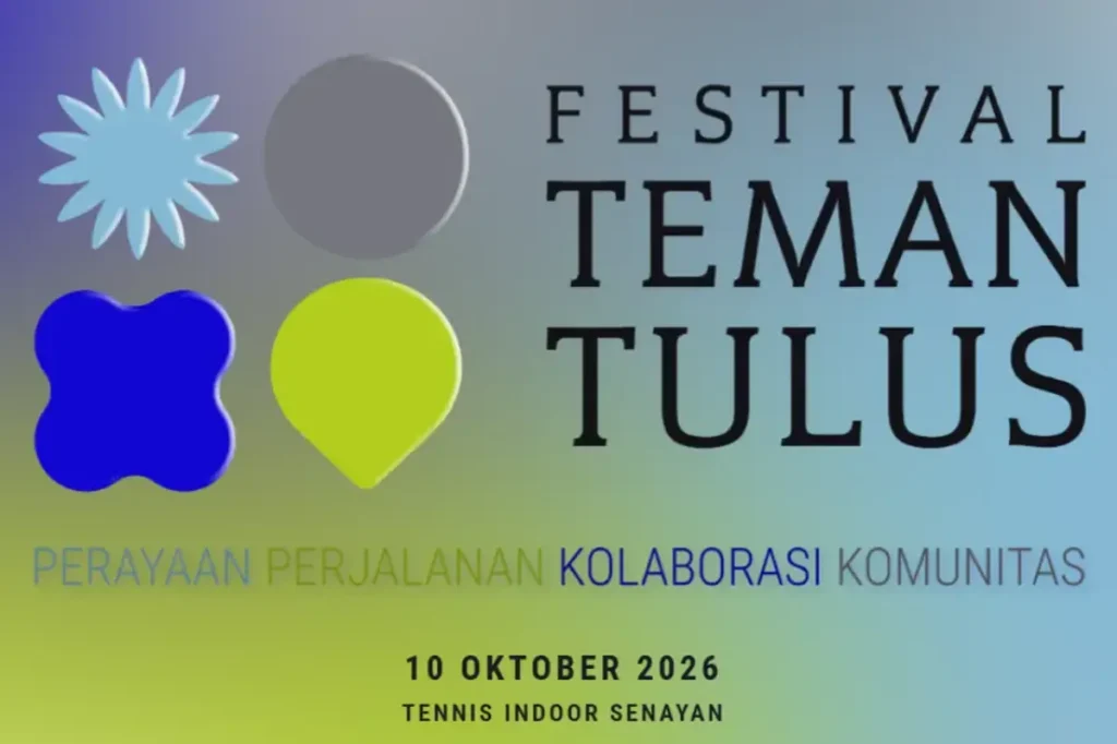 Festival Teman Tulus Digelar di Tennis Indoor Senayan Oktober 2026
