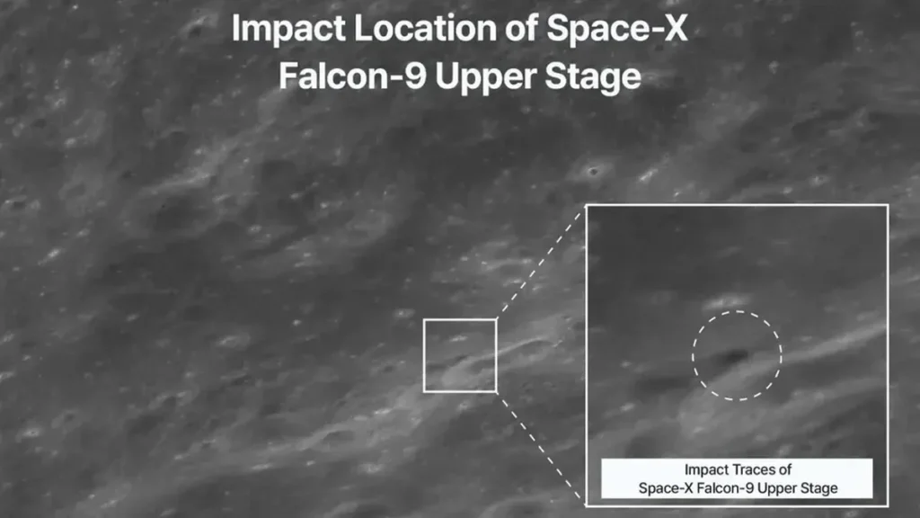 Roket SpaceX Hantam Bulan Buat Kawah Baru Pemukaan