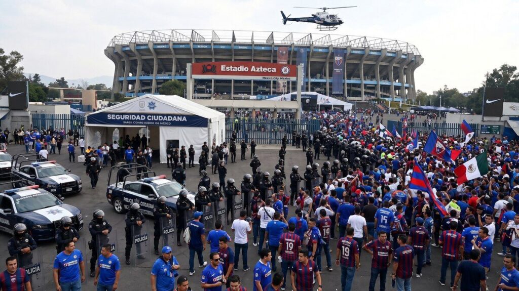 Cruz Azul Perkuat Keamanan Jelang Hadapi Atlante di Estadio Azteca