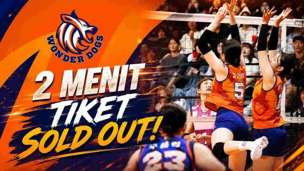 Tiket Eksibisi Hyundai Hillstate vs Wonder Dogs Ludes Dua Menit