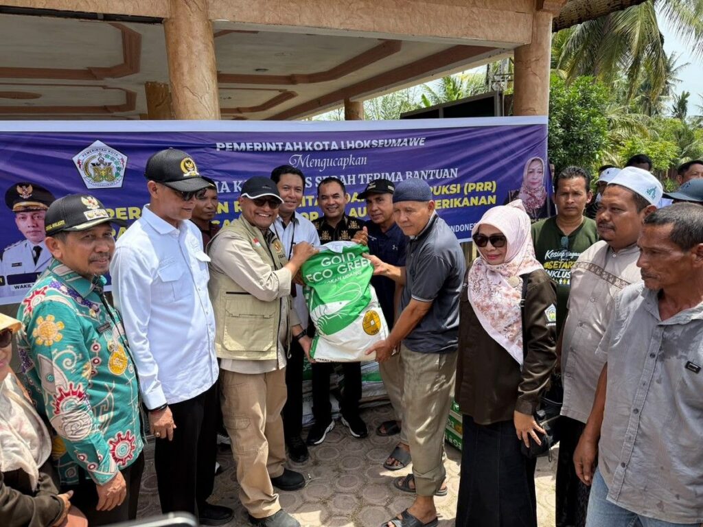 Satgas PRR Salurkan Bantuan Perikanan Pascapemulihan Bencana Aceh