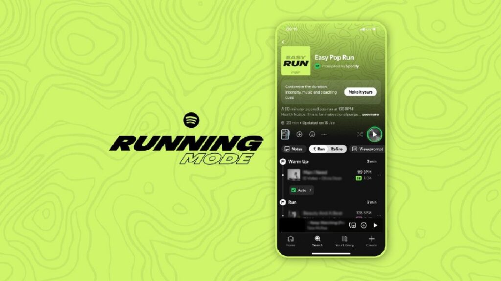 Spotify Rilis Fitur Running Mode untuk Pelari di Aplikasi iOS