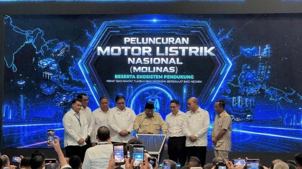 Prabowo Dorong Transisi Motor Listrik Lewat Skema Tukar Tambah