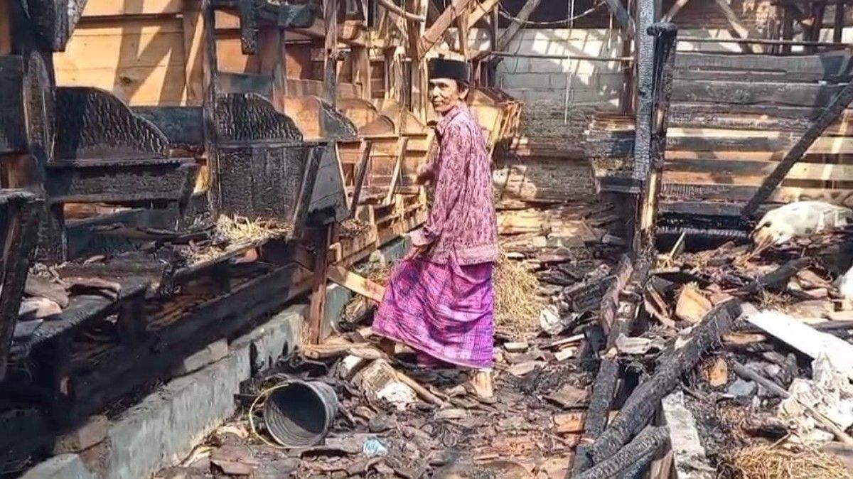 Kebakaran Kandang di Pandeglang Memanggang Seratus Ekor Kambing