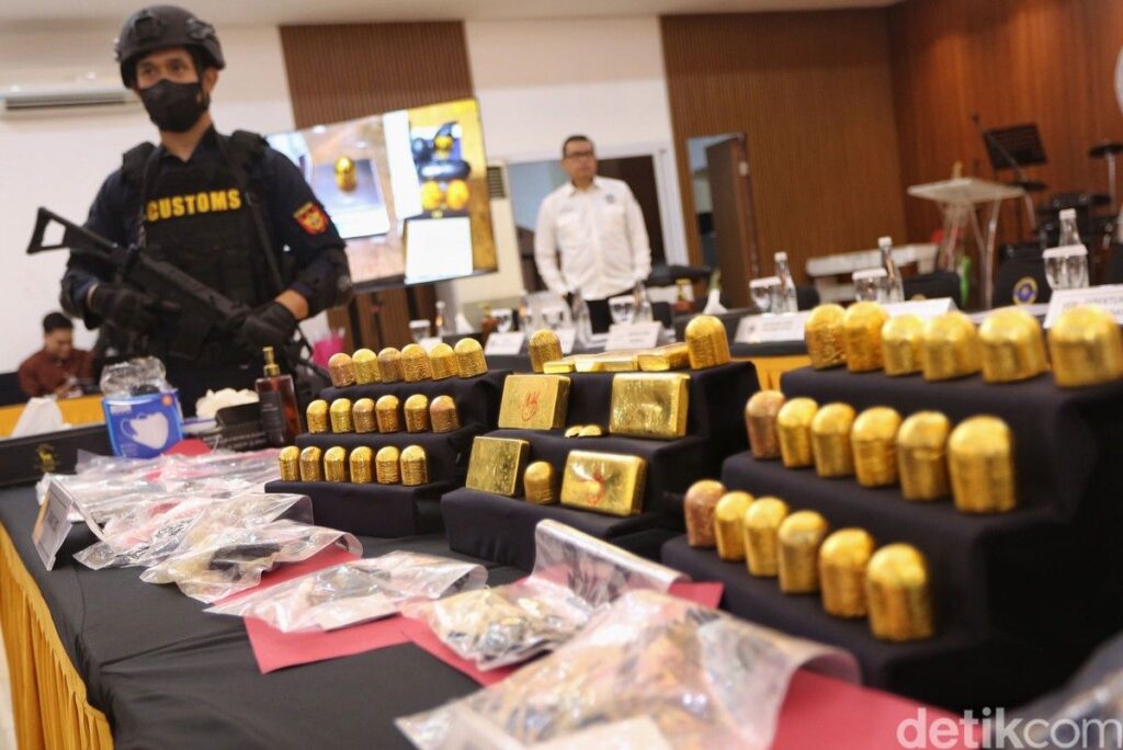 Petugas Avsec Bandara Soekarno-Hatta Gagalkan Penyelundupan Logam Mulia