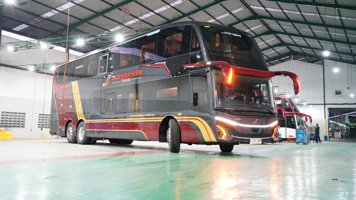 Juragan99 Trans Borong 30 Sasis Volvo B11R dan Scania Double Decker