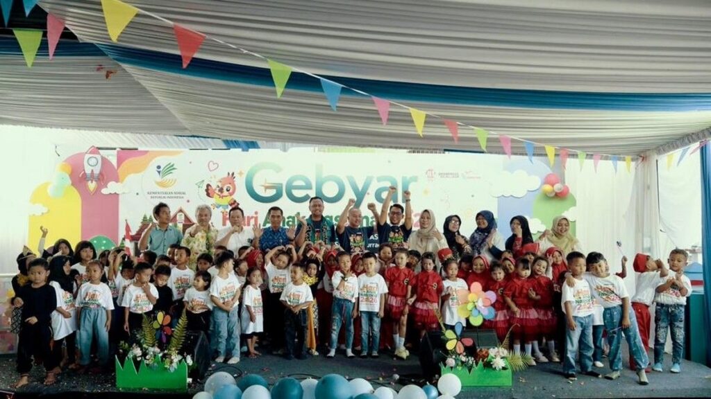 Kemensos Gelar Gebyar Taman Anak Sejahtera di Banyumas