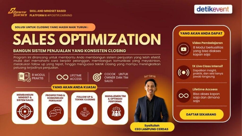 Program Sales OP Ungkap Strategi Atasi Prospek Penjualan yang Menghilang