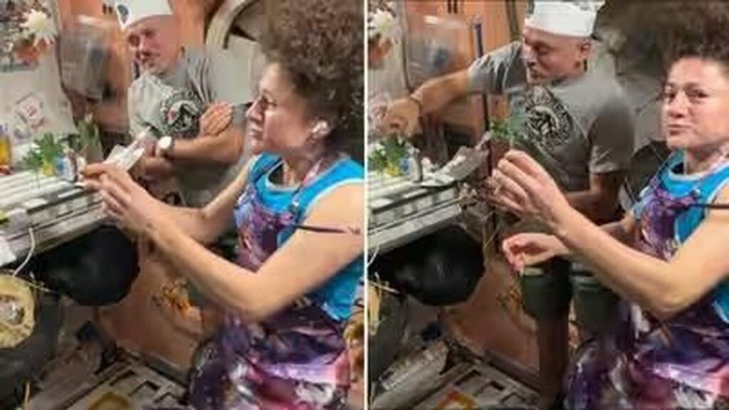 Astronot Panen dan Masak Sayuran Segar di Luar Angkasa