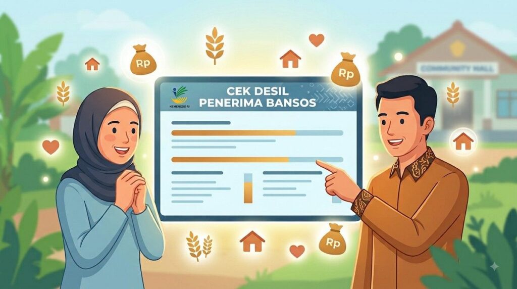 Cara Cek Desil Online Lewat HP dan Website Kemensos