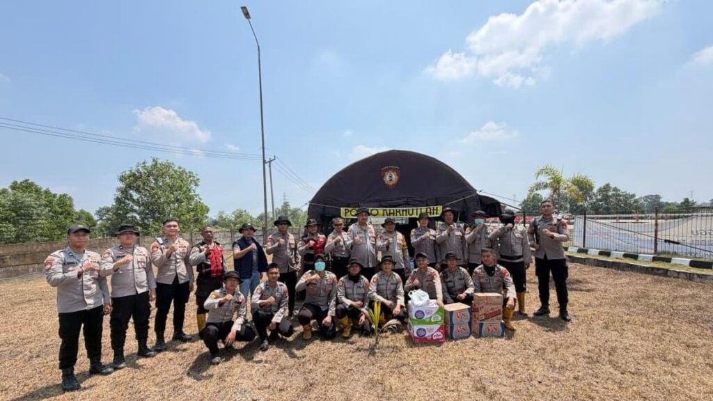 Polda Sumsel Tinjau Kesiapan Tiga Pos Pantau di Ogan Ilir