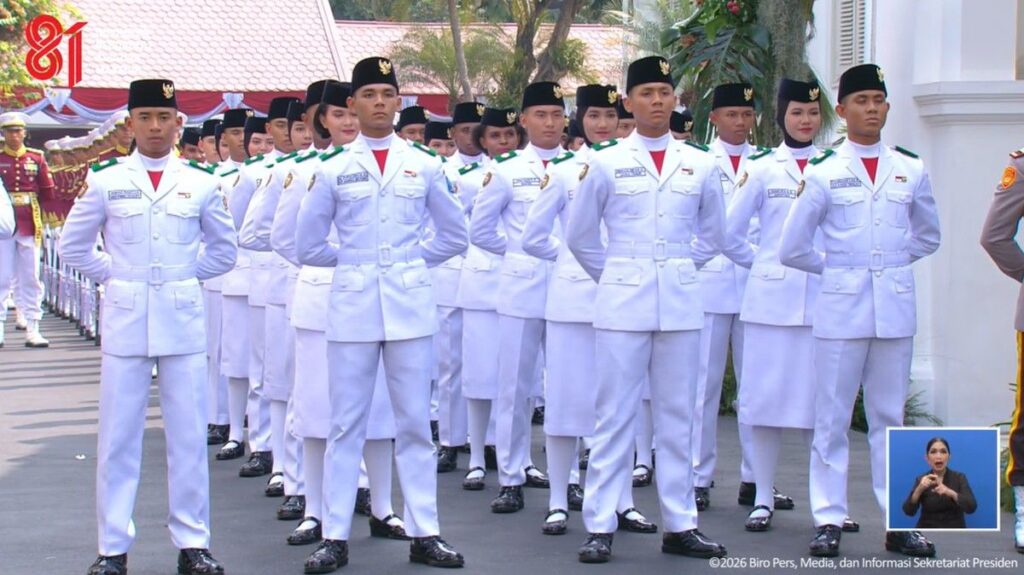 Daftar Tim Indonesia Berdaulat Paskibraka Pengibaran Bendera 2026