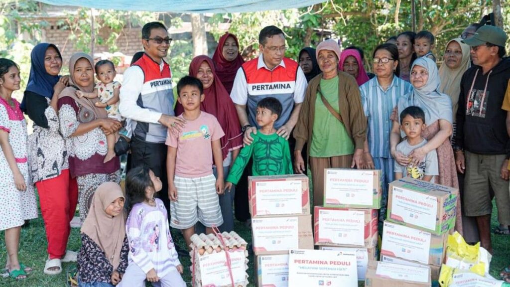 Pertamina Salurkan Bantuan Kemanusiaan Korban Gempa NTT