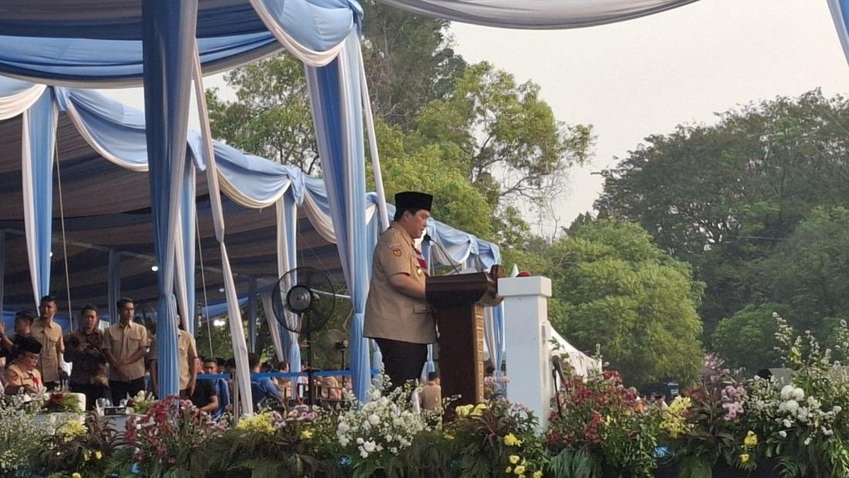Prabowo Subianto Minta Pembinaan Gerakan Pramuka Diperkuat