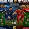 Thailand vs Myanmar Penentu Pendamping Semifinal Piala AFF 2026