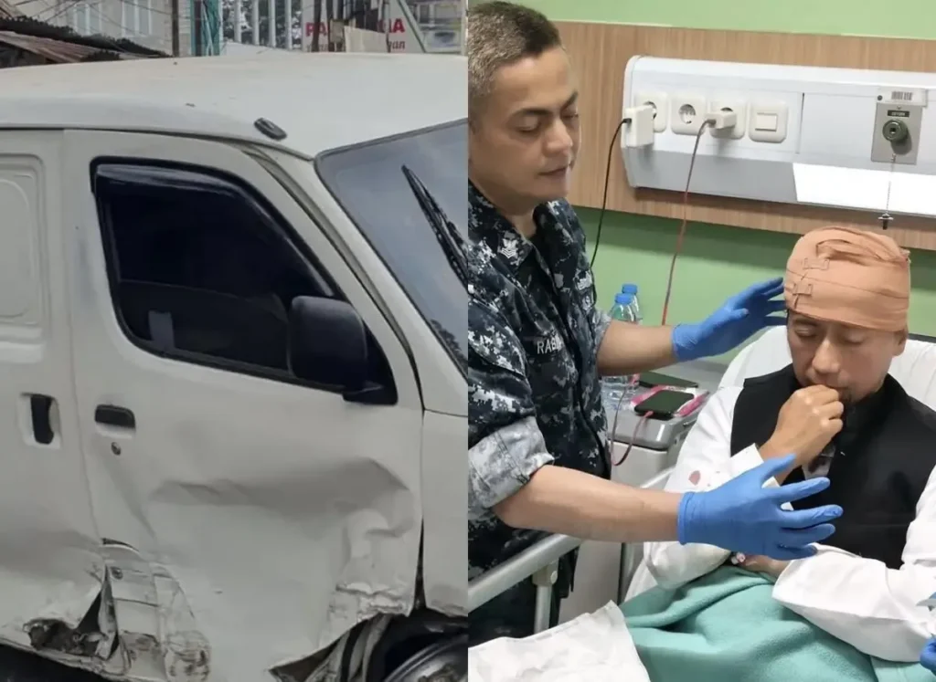 Yukie PAS Band Alami Kecelakaan Mobil di Bandung