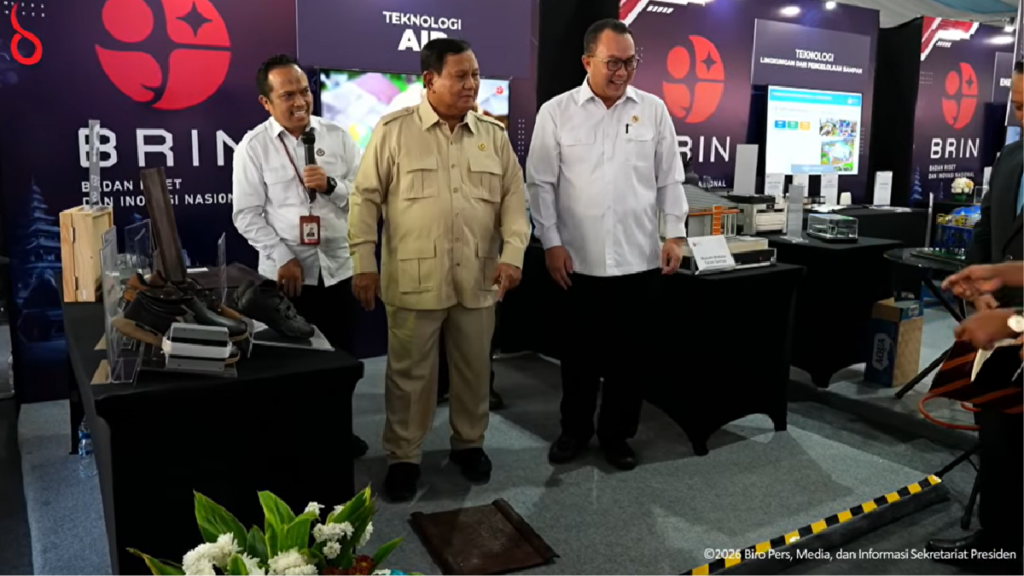 Inovasi Teknologi Karya BRIN yang Ditinjau Presiden Prabowo