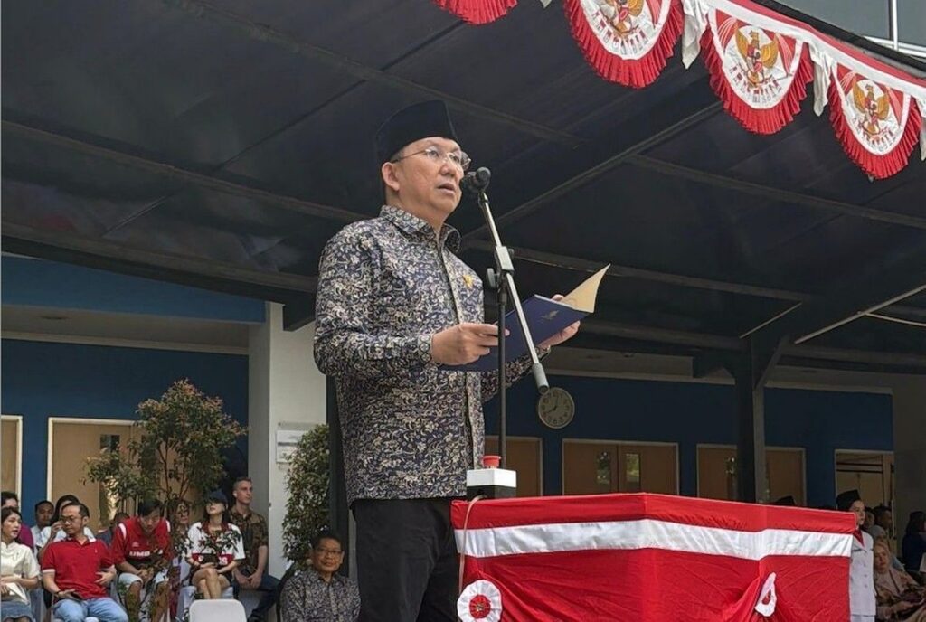 Global Sevilla School Gelar Upacara HUT ke-81 RI di Jakarta
