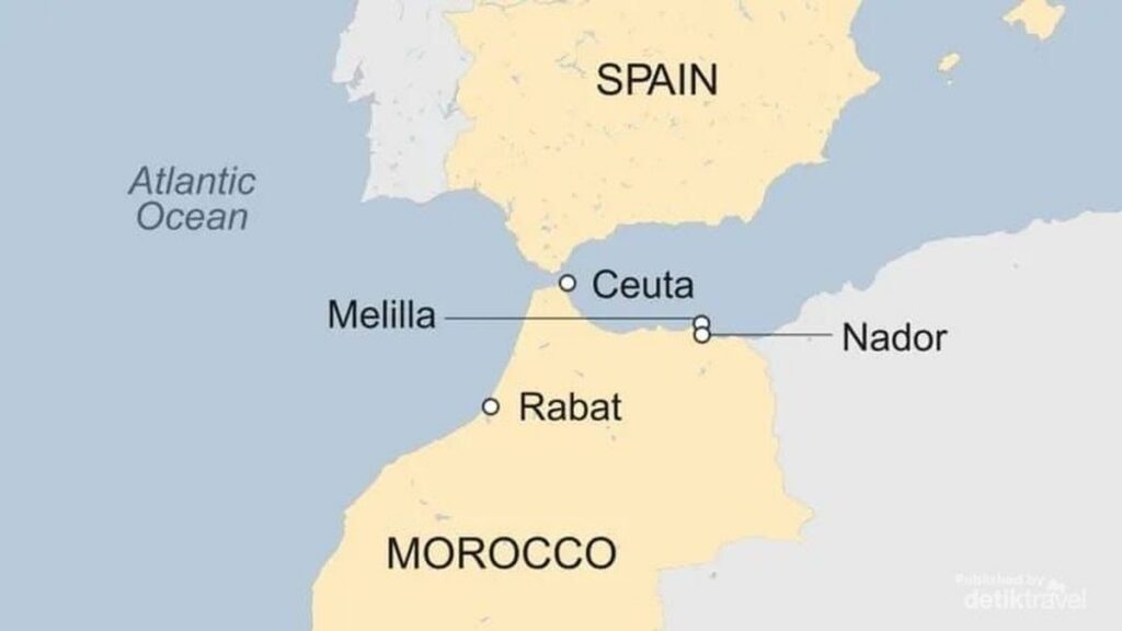 Ceuta Jadi Sorotan Dunia dengan Sejarah dan Keunikan Geografisnya