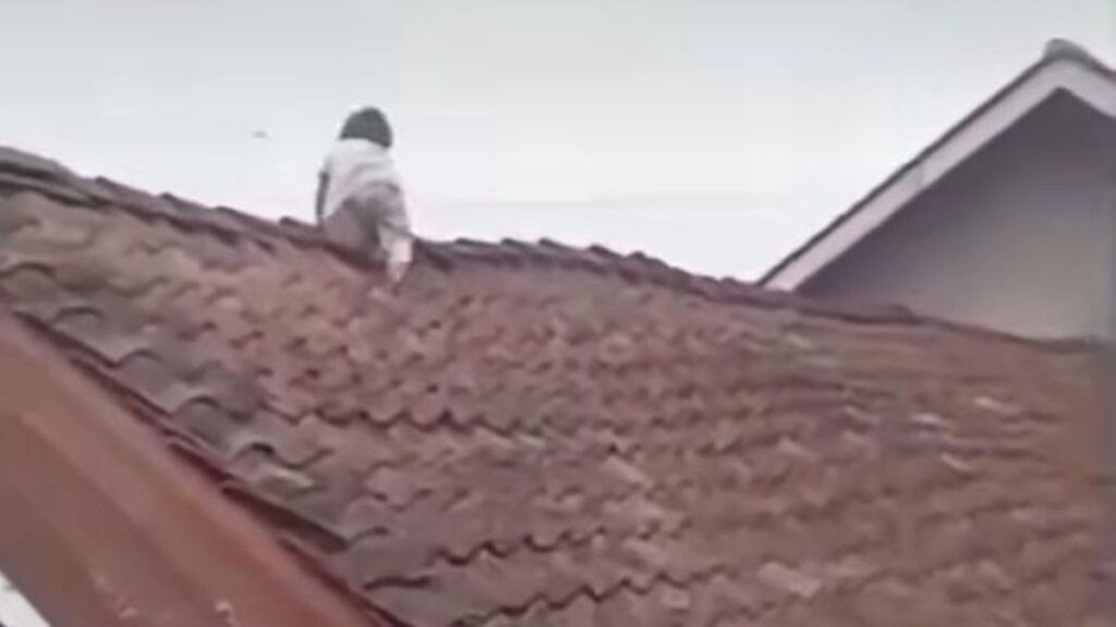Balita 2 Tahun Memanjat Atap Rumah di Wonosobo dan Diselamatkan Warga