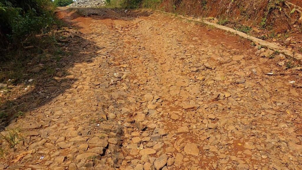 Pemprov Banten Janji Perbaiki Jalan Rusak di Desa Cijaralang