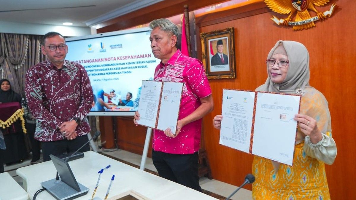 Kemensos dan Universitas INABA Gandeng Kerja Sama Lewat Sekolah Rakyat