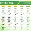 Pemerintah Tetapkan Dua Libur Nasional Pada Agustus 2026