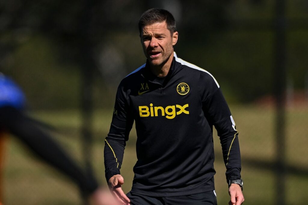 Alonso Temani Caicedo di Sesi Latihan Chelsea Sydney